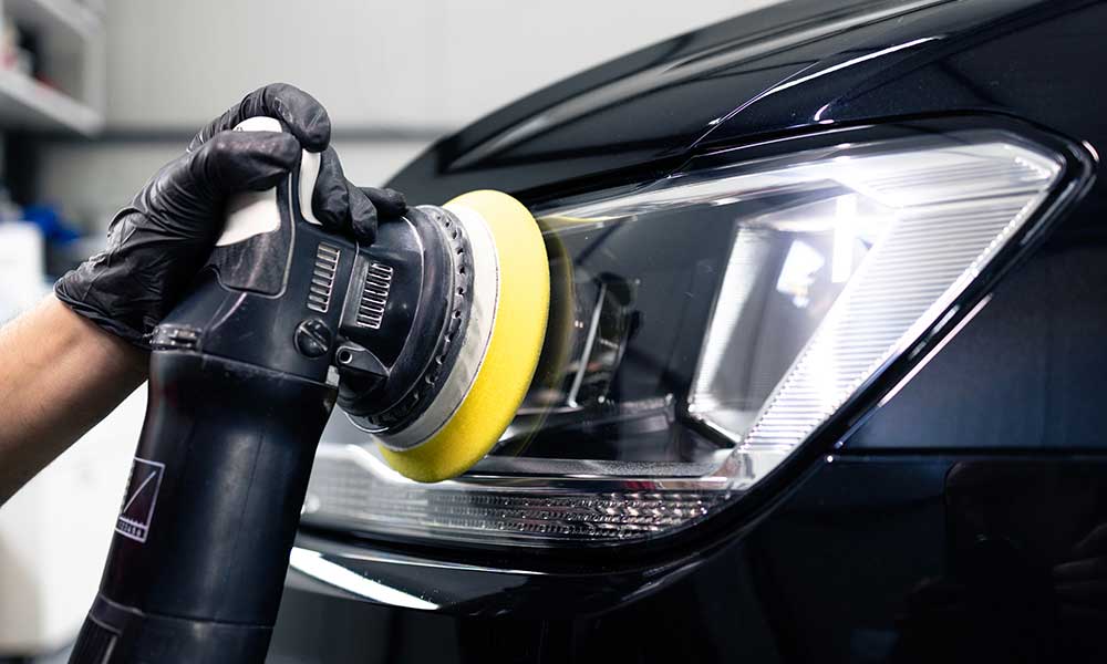 Car detailing and polishing process
