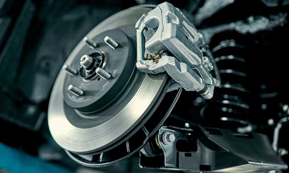 Disc brake of the vehicle for repair